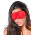 Satin Love Mask Red - Fetish Fantasy at Spencer's