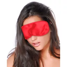Satin Love Mask Red - Fetish Fantasy at Spencer's