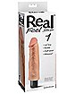Real Feel No. 1 Multi Speed Waterproof Vibrator - 7.5 Inch Nude