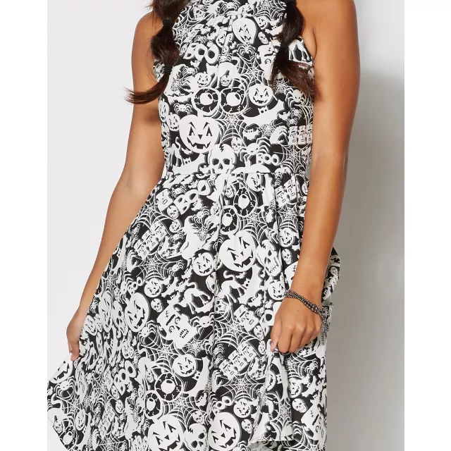 Creatures Of The Night Glow In The Dark Dress at Spencer's