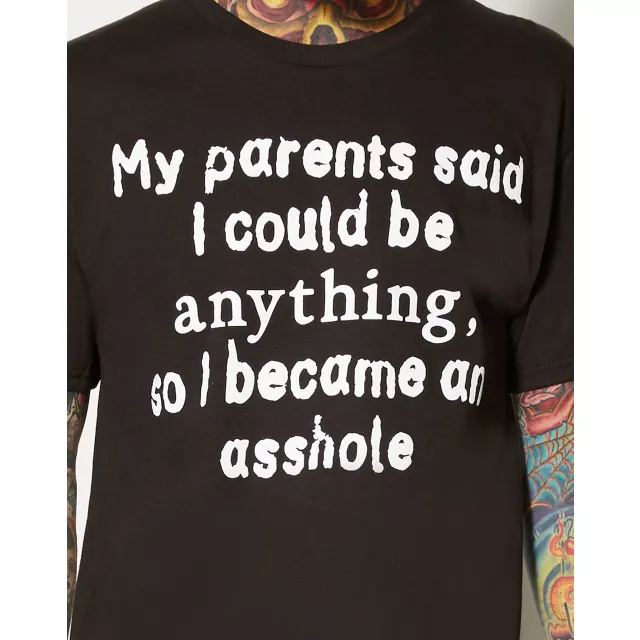 My Parents Said I Could Be Anything Plus Size T Shirt at Spencer's