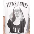 Fucks I Give Nun T Shirt at Spencer's