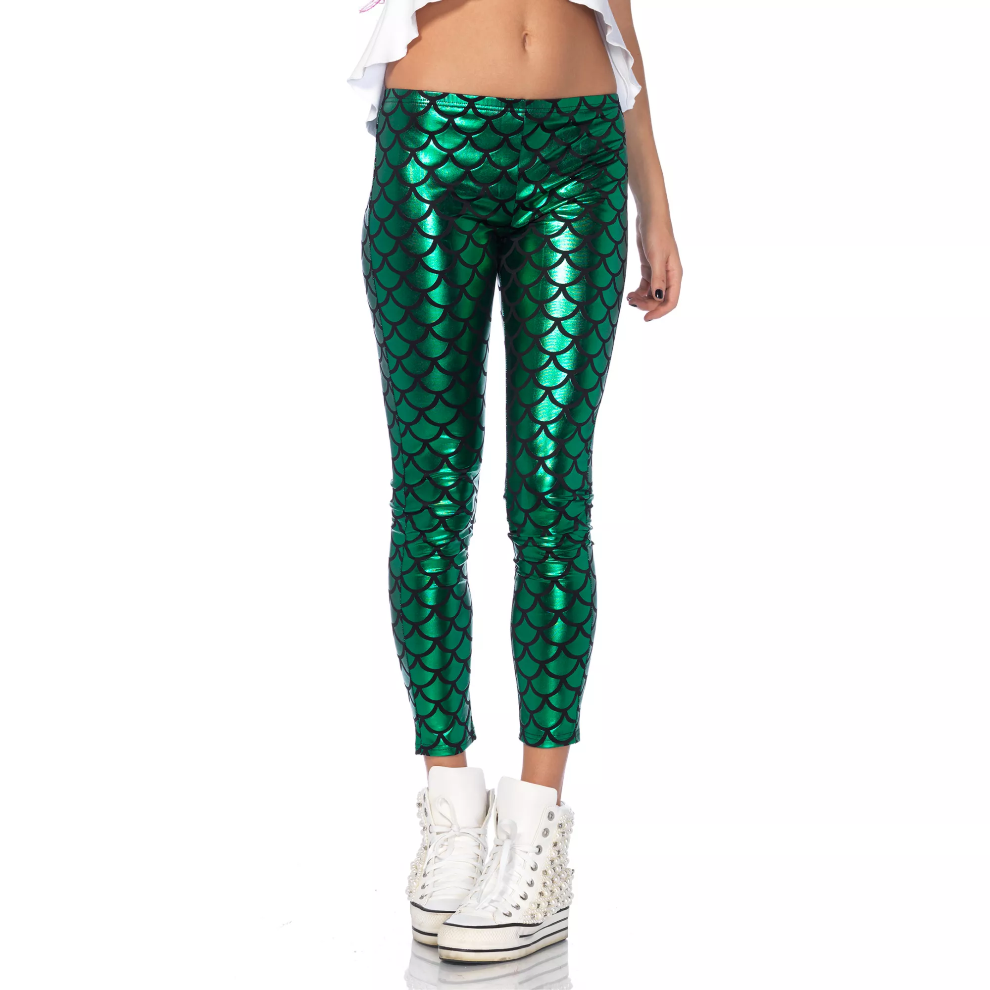 Hipster Mermaid Leggings at Spirit Halloween
