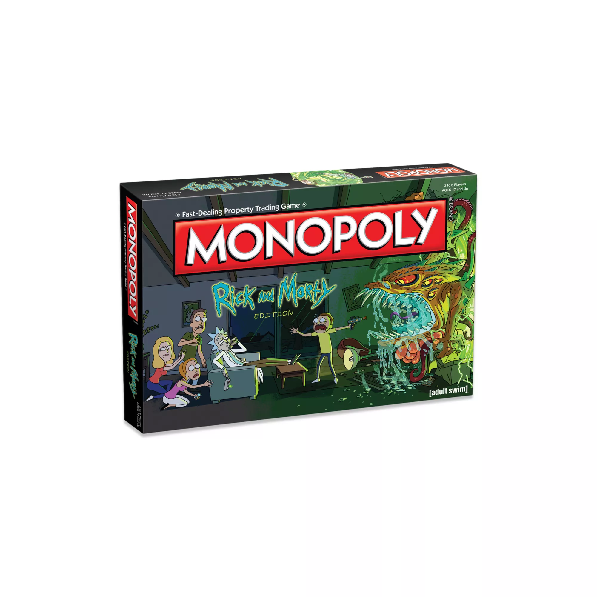 Rick and Morty Monopoly Board Game at Spencer's