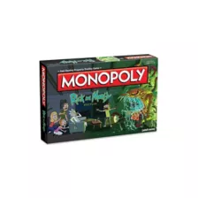 Rick and Morty Monopoly Board Game at Spencer's
