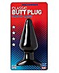Smooth Classic Butt Plug - 6 Inch