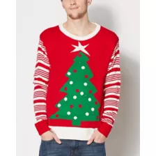 Adult Light-Up Tree Ugly Christmas Sweater at Spirit Halloween