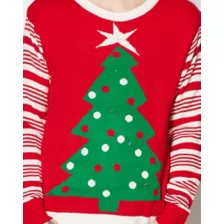 Adult Light-Up Tree Ugly Christmas Sweater at Spirit Halloween