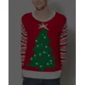 Adult Light-Up Tree Ugly Christmas Sweater at Spirit Halloween