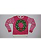 Adult Light Up Wreath Ugly Christmas Sweater