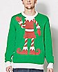 Adult Elf Ugly Christmas Sweater