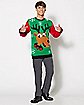 Adult Green Reindeer Ugly Christmas Sweater