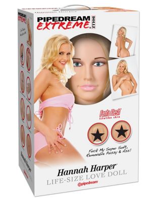 217px x 272px - Life Size Porn Star Hannah Harper Blow-Up Doll - Spencer's