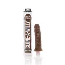 Clone-A-Willy Vibrator Kit - Deep Skin Tone at Spencer's