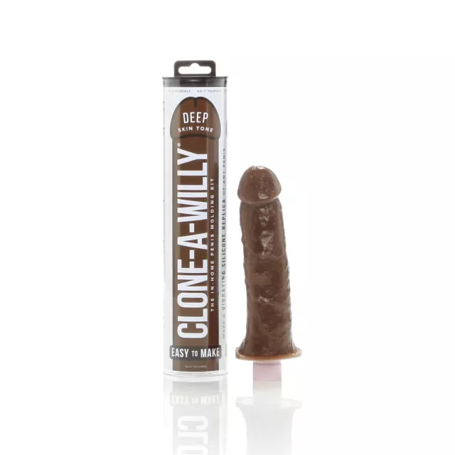 Clone-A-Willy Vibrator Kit - Deep Skin Tone at Spencer's