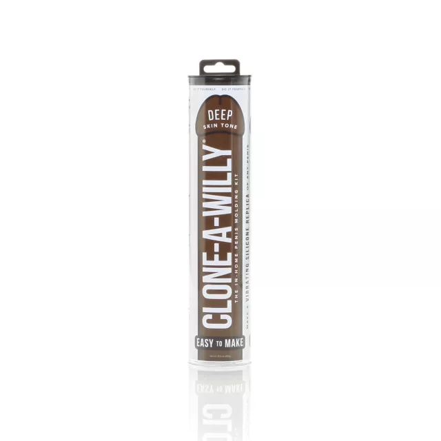 Clone-A-Willy Vibrator Kit - Deep Skin Tone at Spencer's