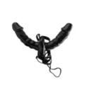 Vibrating Double Delight Strap On Dildo Set - Fetish Fantasy at Spencer's