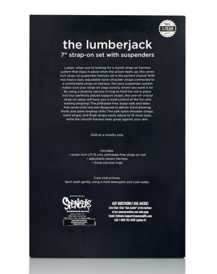 The Lumberjack Strap-On Suspender Harness Set 7 Inch - Hott Love Extreme