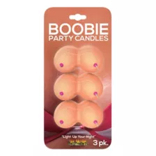 Boobie Candles - 3 Pack at Spencer's