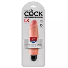 King Cock Vibrating Stiffy 6 Inch Vibrator at Spencer's