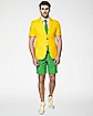 Adult Green and Gold Summer Suit