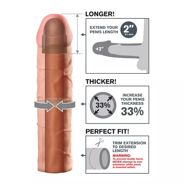 Perfect Penis Extender - 8 Inch at Spencer's