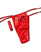 Vibrating Panties With Remote Control - Red