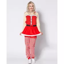 Ms. Claus Jumpsuit at Spencer's
