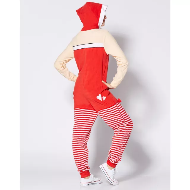 Ms. Claus Jumpsuit at Spencer's