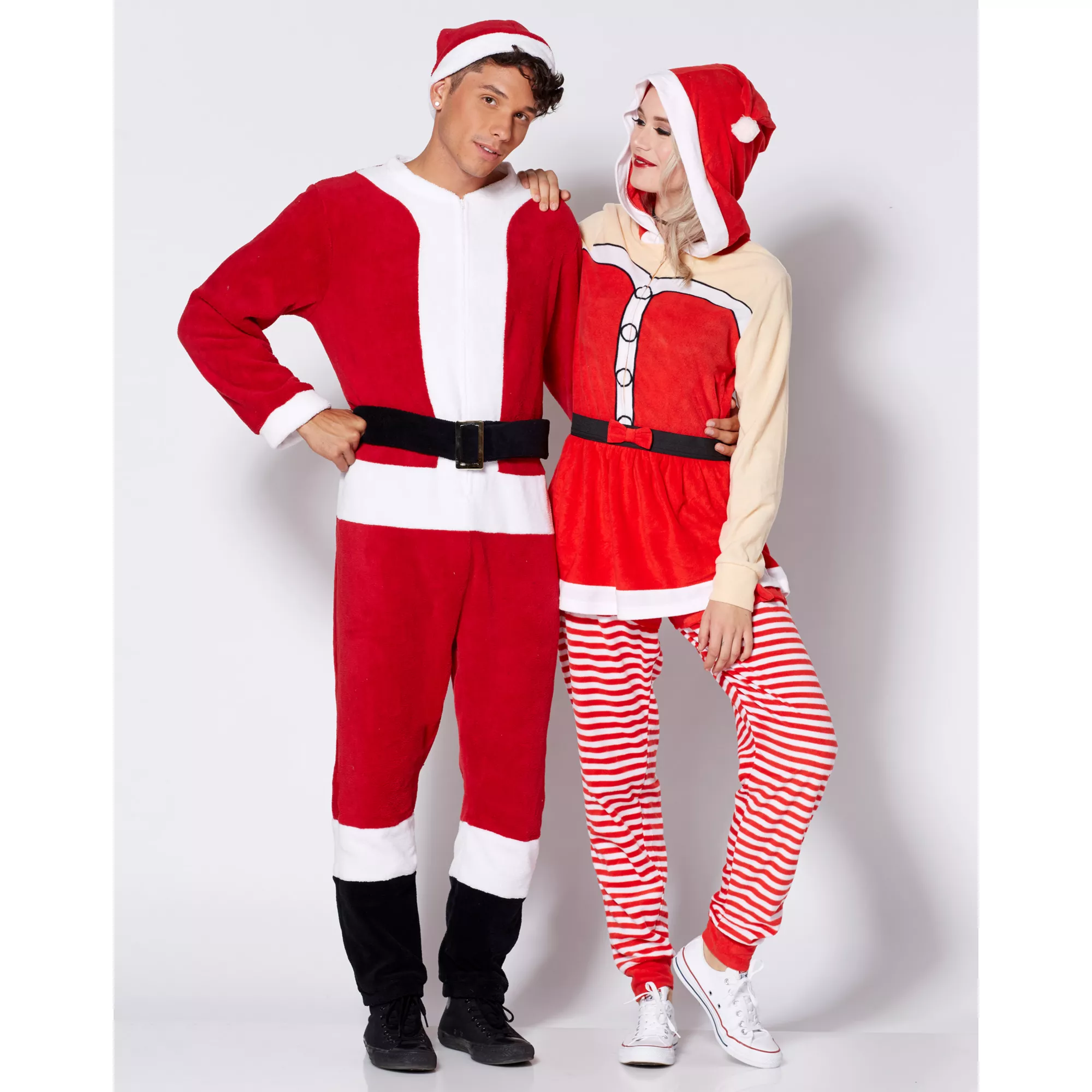 Ms. Claus Jumpsuit at Spencer's