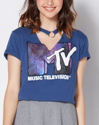 galaxy choker mtv t shirt tshirt t-shirt tee