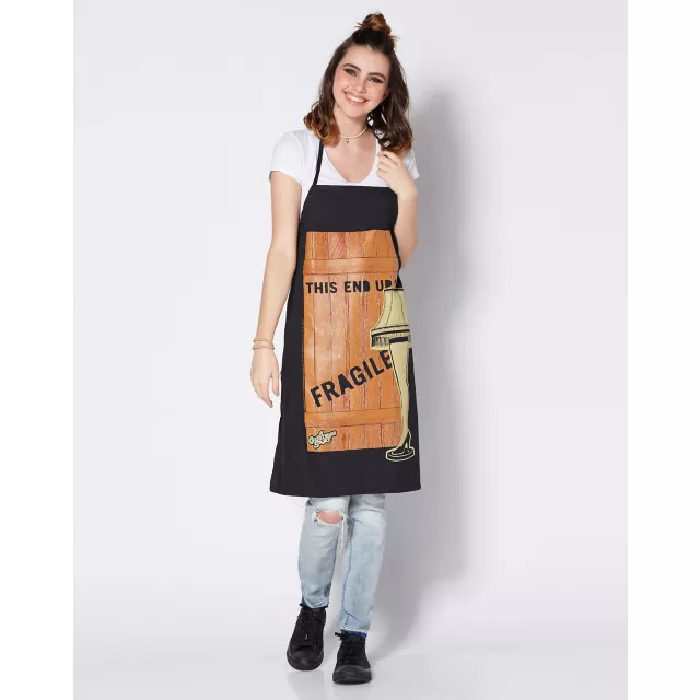 This End Up Fragile Leg Lamp Apron - A Christmas Story at Spencer's