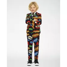 Kids Comic Book Party Suit at Spencer's