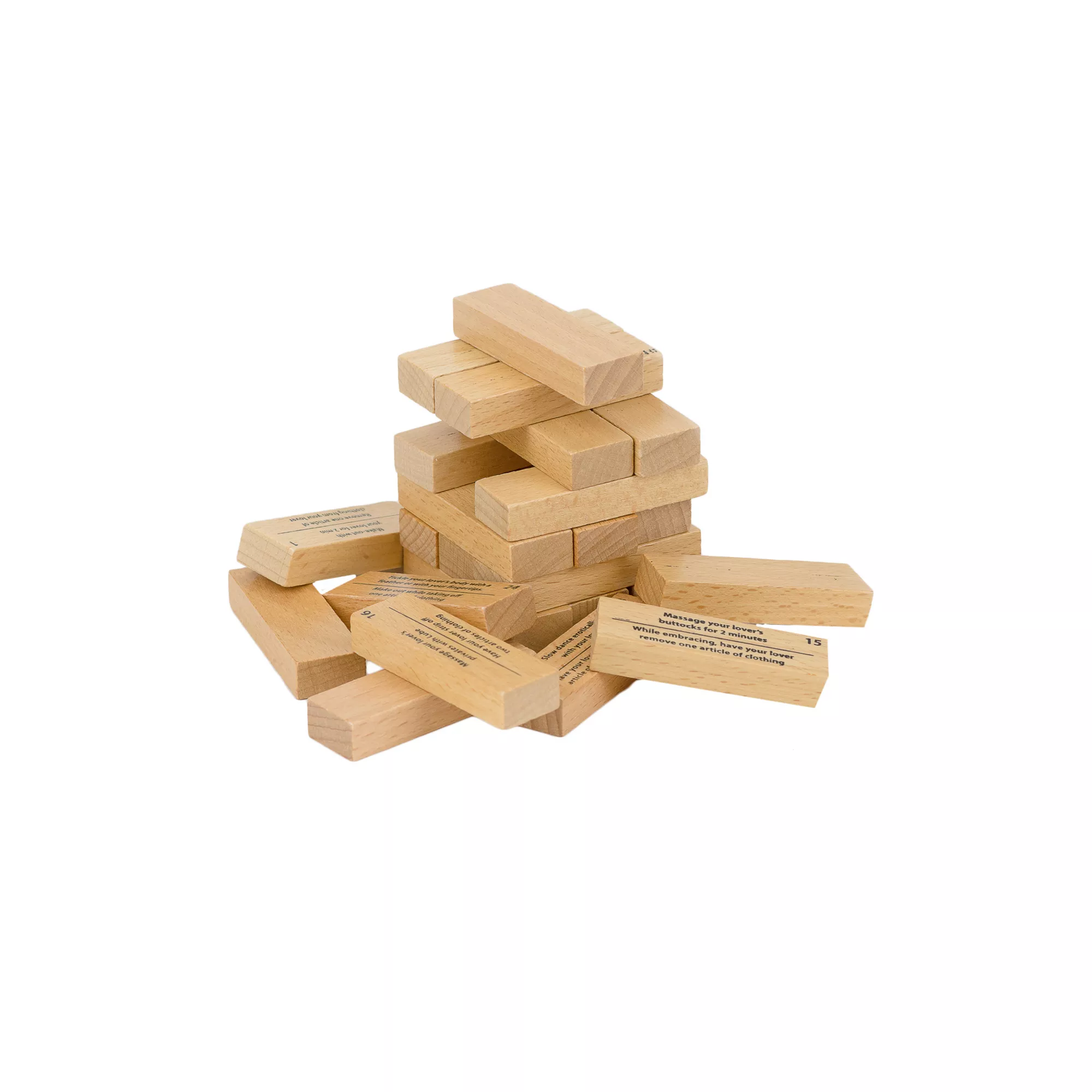 Strip Bedroom Blocks Game at Spencer's