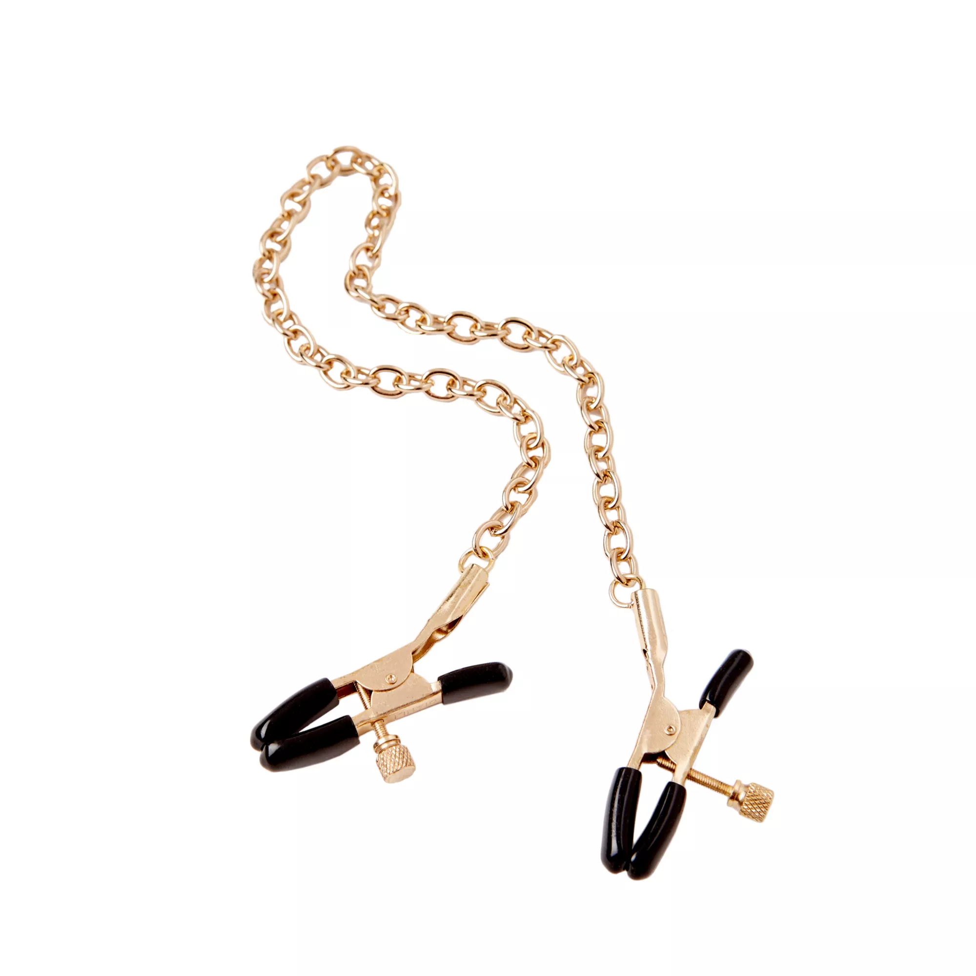 Goldtone Nipple Clamps - Fetish Fantasy at Spencer's