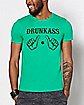 Drunkass St. Patrick's Day T Shirt