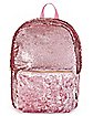 Pink Sequin and Velvet Backpack