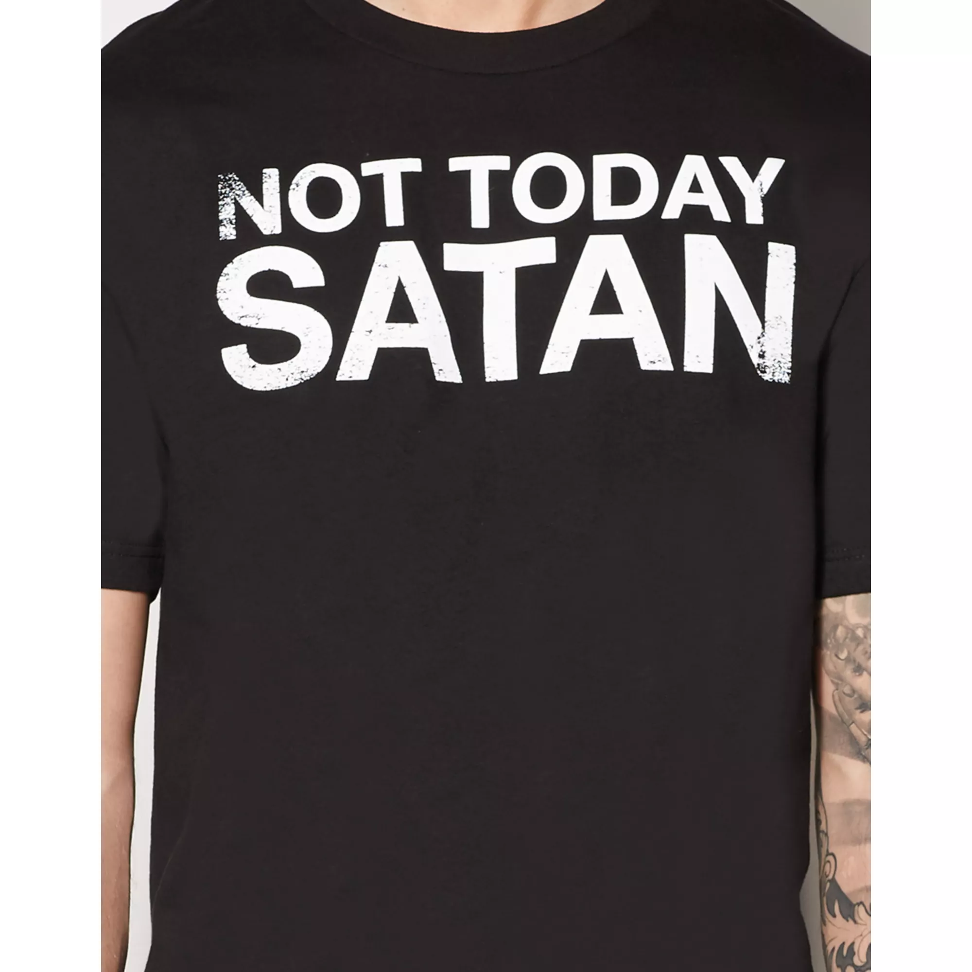 Not Today Satan Plus Size T Shirt at Spencer's