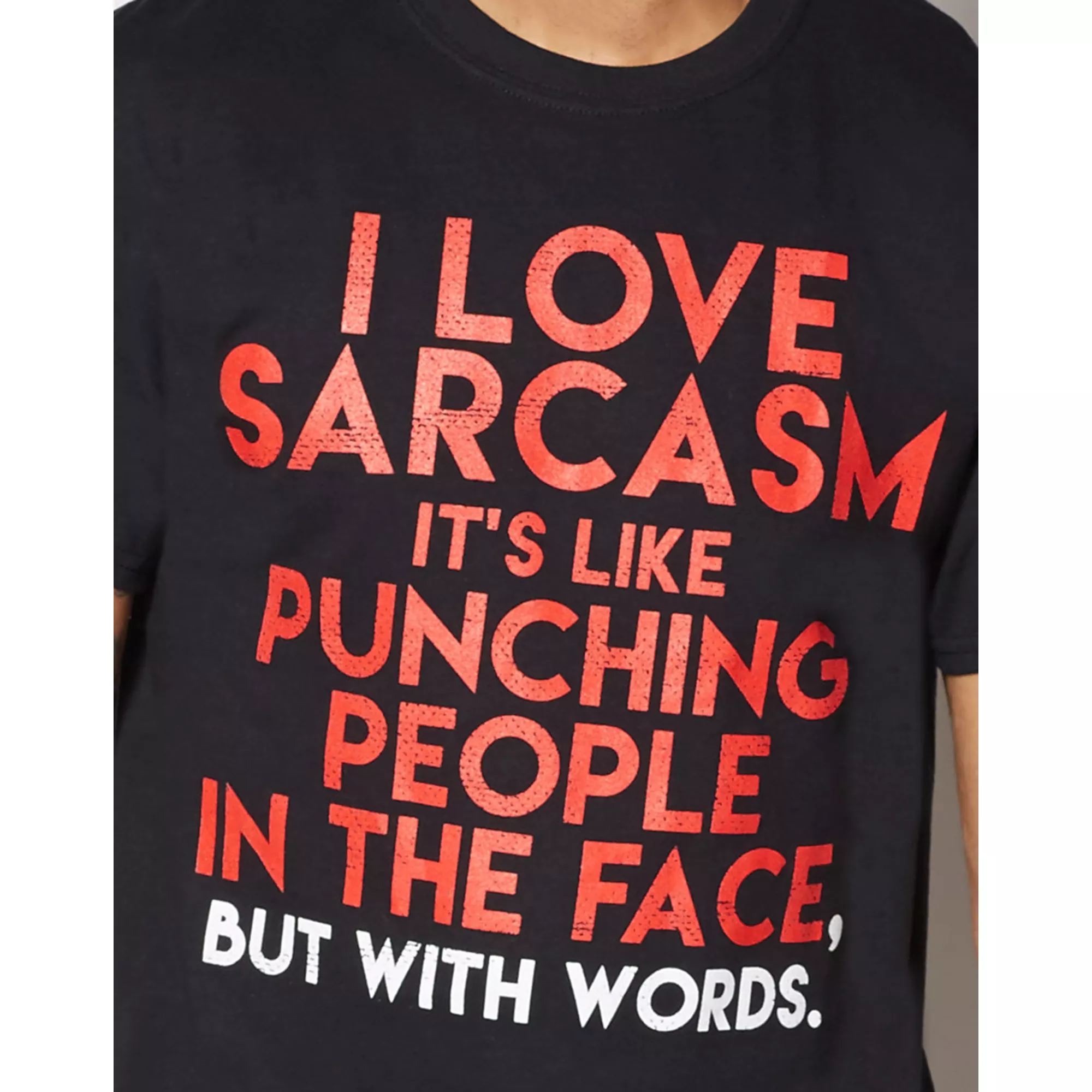 I Love Sarcasm Plus Size T Shirt at Spencer's