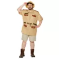 Adult Men's Zookeeper Plus Size Costume at Spirit Halloween