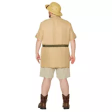 Adult Men's Zookeeper Plus Size Costume at Spirit Halloween