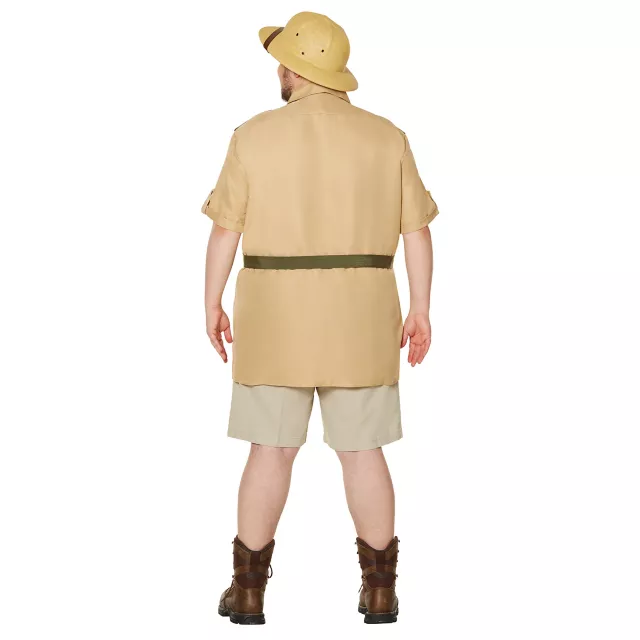 Adult Men's Zookeeper Plus Size Costume at Spirit Halloween