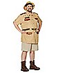 Adult Men's Zookeeper Plus Size Costume