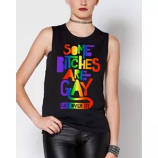 Pride Some Bitches Are Gay Get Over It Tank Top at Spencer's
