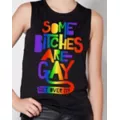 Pride Some Bitches Are Gay Get Over It Tank Top at Spencer's