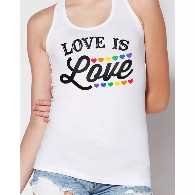 Love Is Love Pride Tank Top at Spencer's