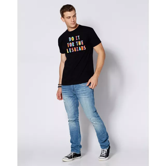Do It For The Lesbians Pride T Shirt at Spencer's