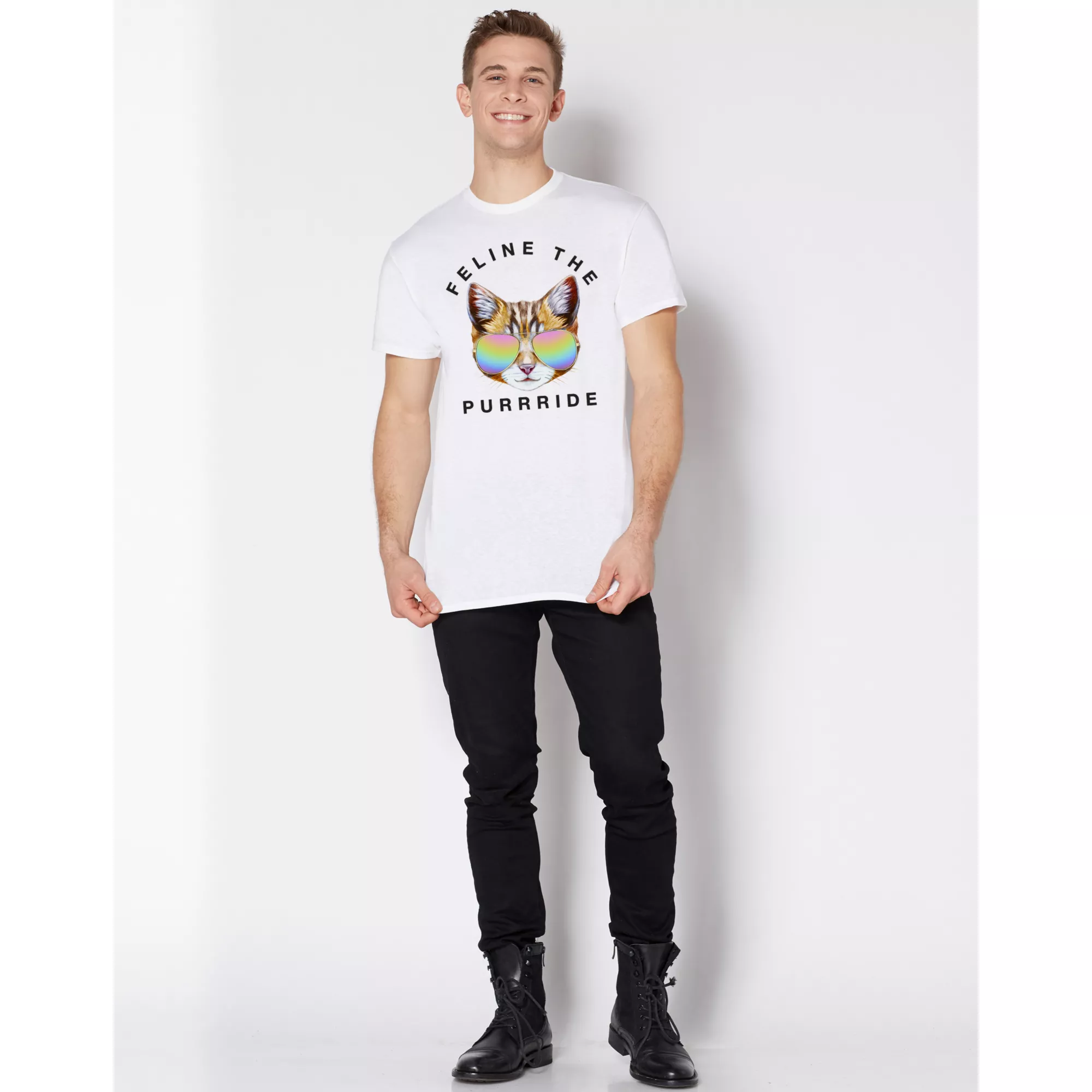 Feline The Purrride T Shirt at Spirit Halloween