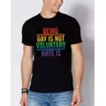 Being Gay Is Not Voluntary Hate Is Pride T Shirt at Spencer's