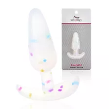 Confetti Butt Plug 3 Inch - Sexology at Spencer's